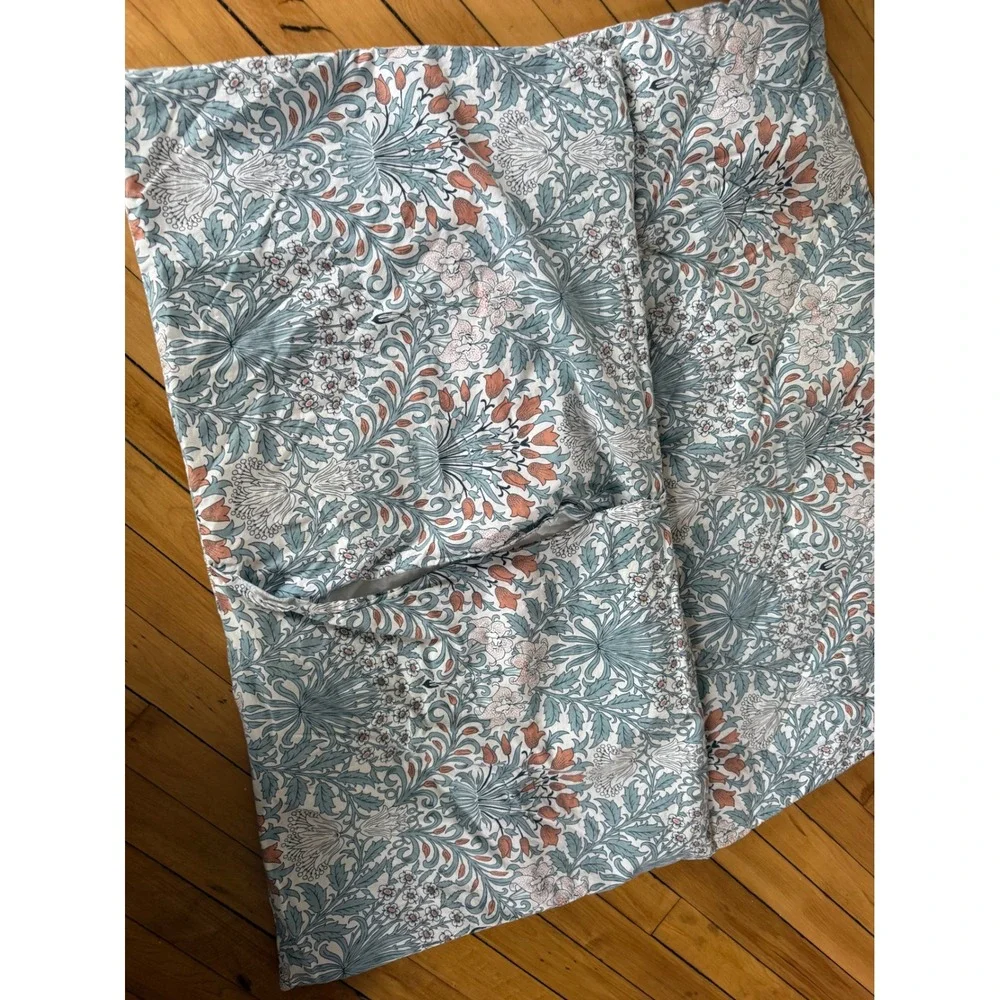 William Morris at home blue floral print‎ king size pillow cases